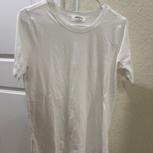 Zenana White Basic Tee